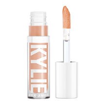 KYLIE MAKEUP PLUMPING GLOSS ON NEUTRAL